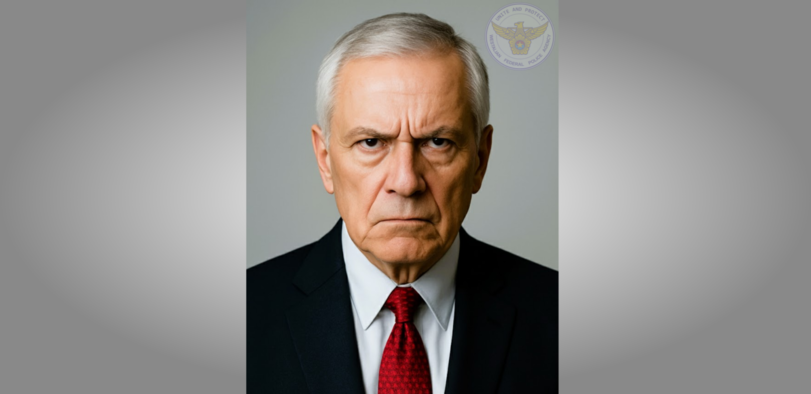 Photographie d'identité judiciaire d’Alfred Eisendorf, publication de la Westalian Federal Police Agency, le 26 juillet 2018. Photographie d'identité judiciaire d’Alfred Eisendorf, publication de la Westalian Federal Police Agency, le 26 juillet 2018.