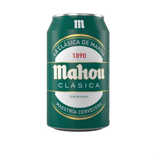cerveza mahou (330 ml.)