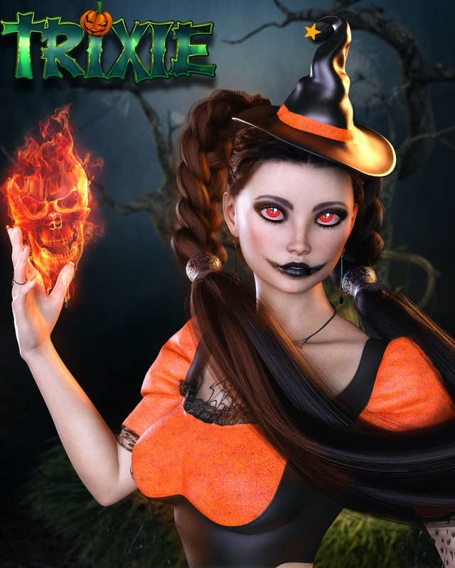 Trixie for Genesis 8 Female Trixie for Genesis 8 Female