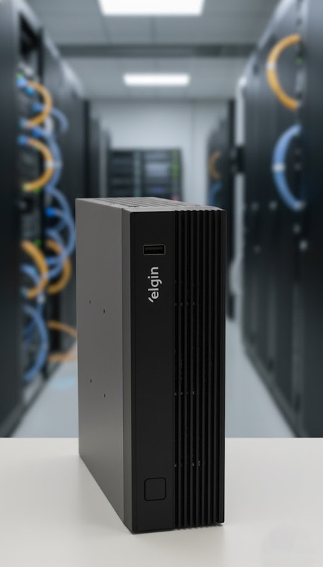 Conectividade traseira do Desktop Elgin Nano4