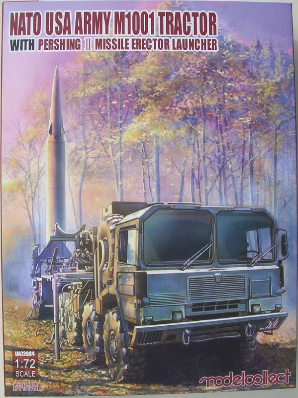 Modelcollect 72 NATO USA Army M1001 Tractor With Pershing II Mis