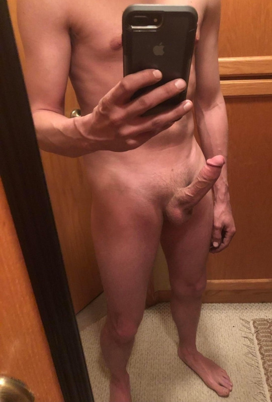 selfie boy with a big cock