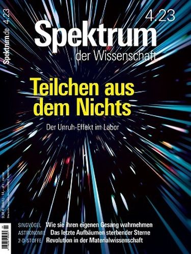 Cover: Spektrum der Wissenschaft Magazin No 04 April 2023