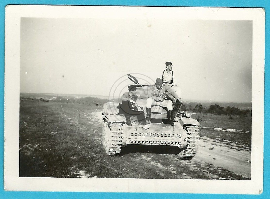 Panzer, Tank, Fallschirmjäger auf Panzer, Langro