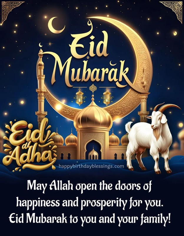 Eid Mubarak Wishes 2025_ 50  Best Eid al-Adha wishes, messages, images, and quotes_