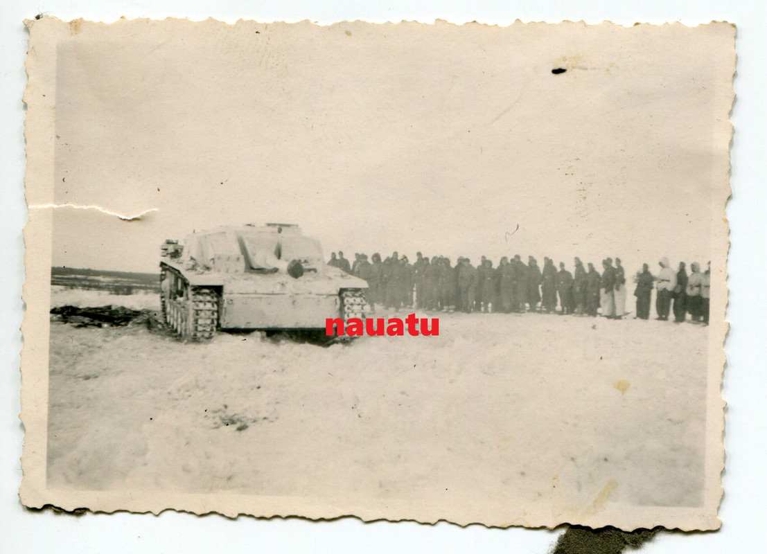 Foto Russland Sturmgeschütz STUG III Langrohr we