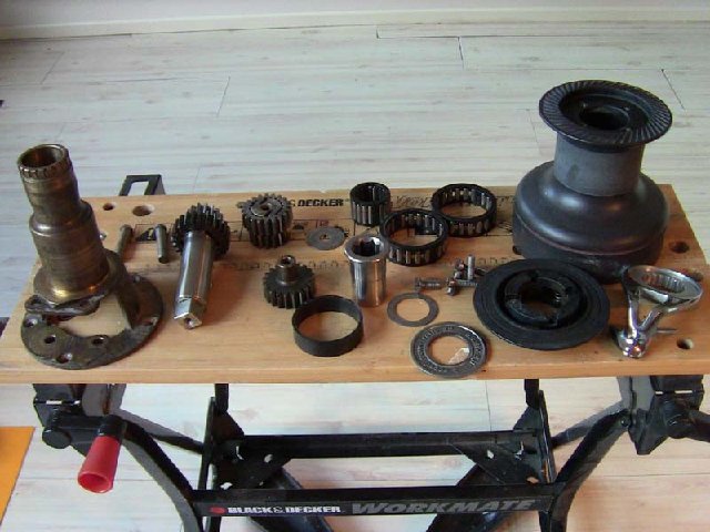 Kit D’Entretien Harken Winch Classic Radial – 10 Cliquets + 20 Ressorts – Service Original