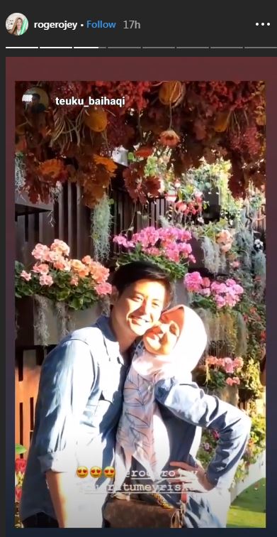 Cut Meyriska dan Roger Danuarta liburan ke Garden by the Bay Singapura