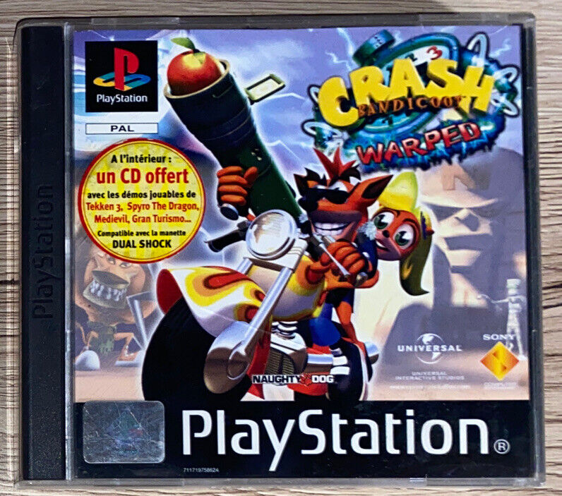 Crash-Bandicoot-Warped-Complet-Tbe-PS1