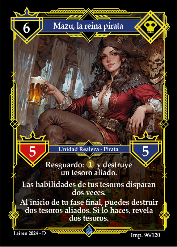 MAZU, LA REINA PIRATA