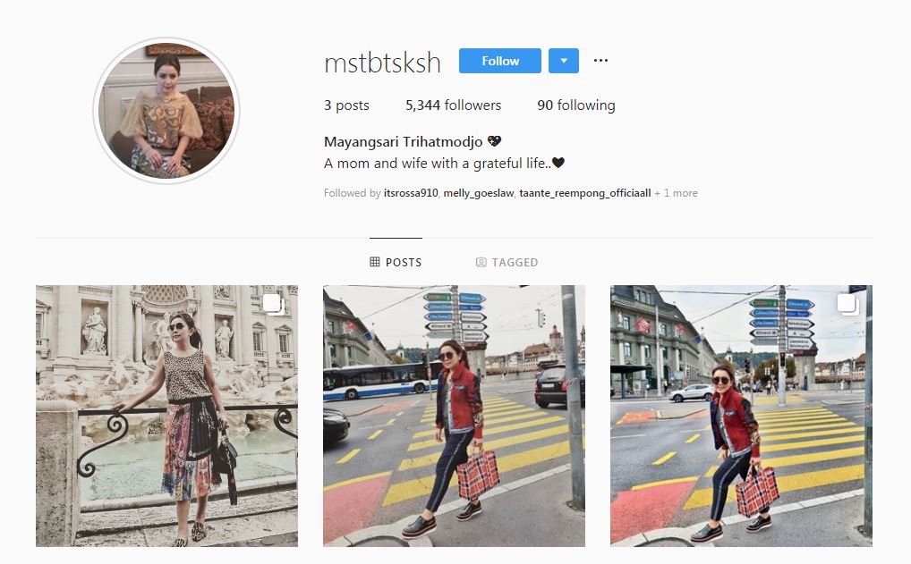 Instagram mayangsari