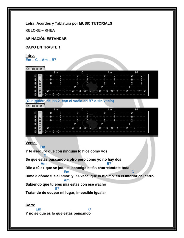 KHEA \u0026 LIT Killah \u0026 Rusherking - Pa Co chords archivos -