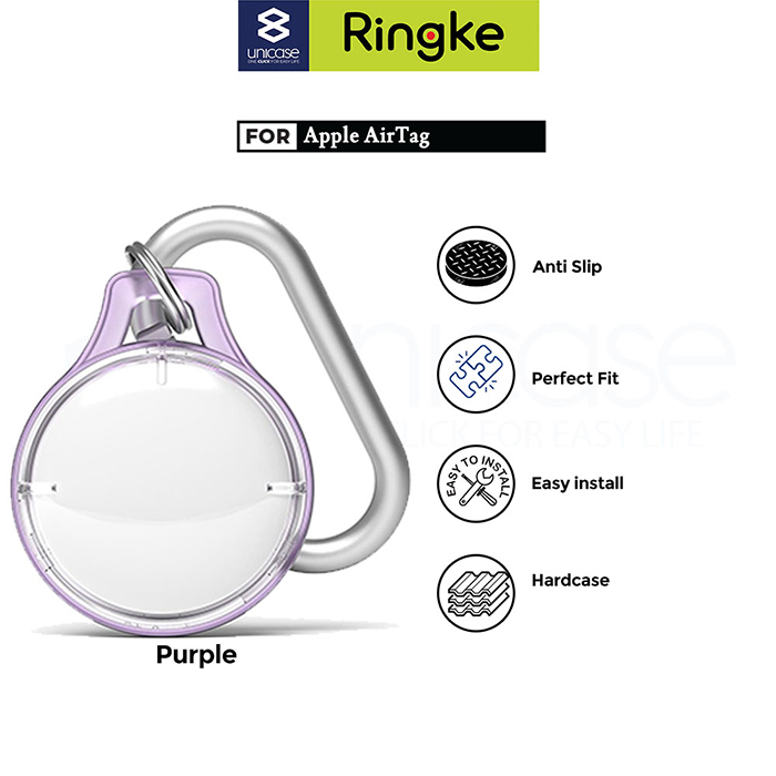 Case AirTag Ringke Slim Gantungan Kunci Hardcase Casing
