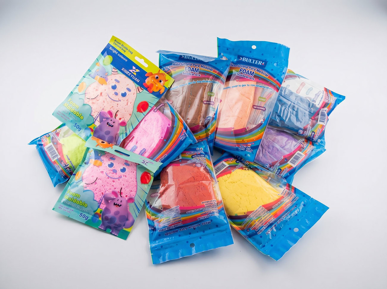 Foamy Moldeable 60gr pasta liviana para modelar figuras 3d