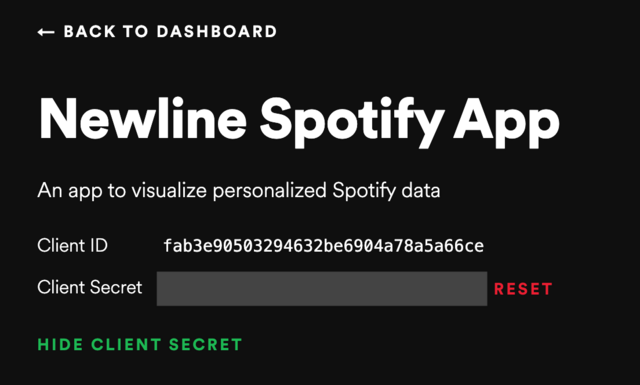 Newline - Build a Spotify Connected App