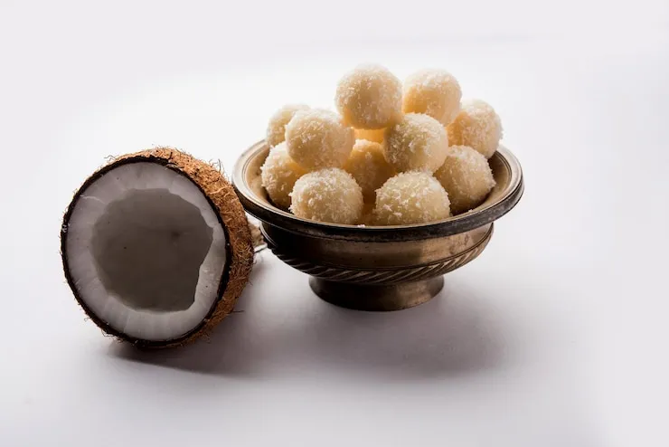 Coconut Condensed Milk Ladoo