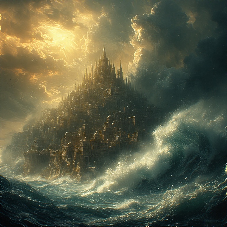 A-dramatic-seascape-depicts-a-11
