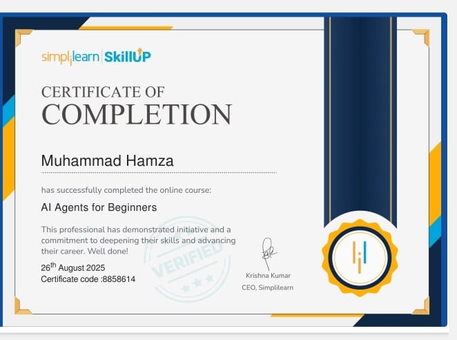 AI Agents Certificate