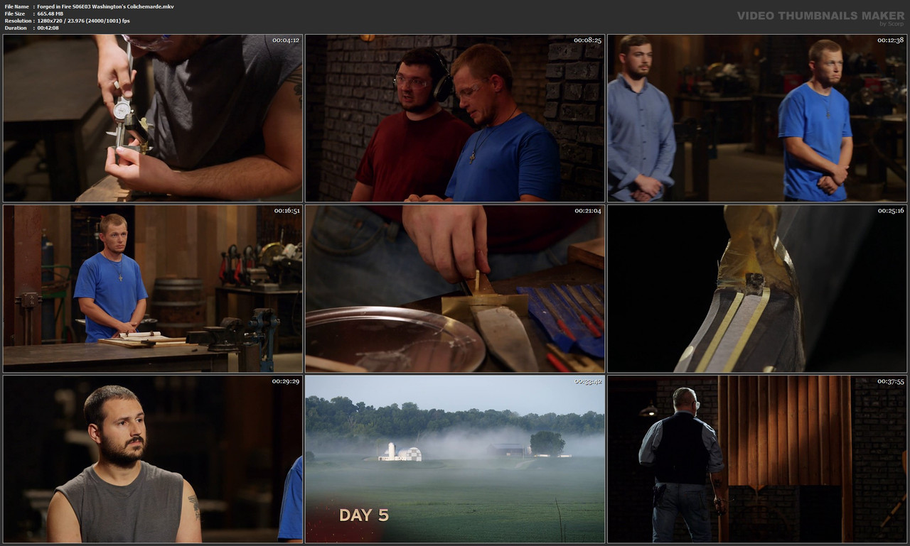 Forged in Fire S06E03 Washington's Colichemarde.mkv