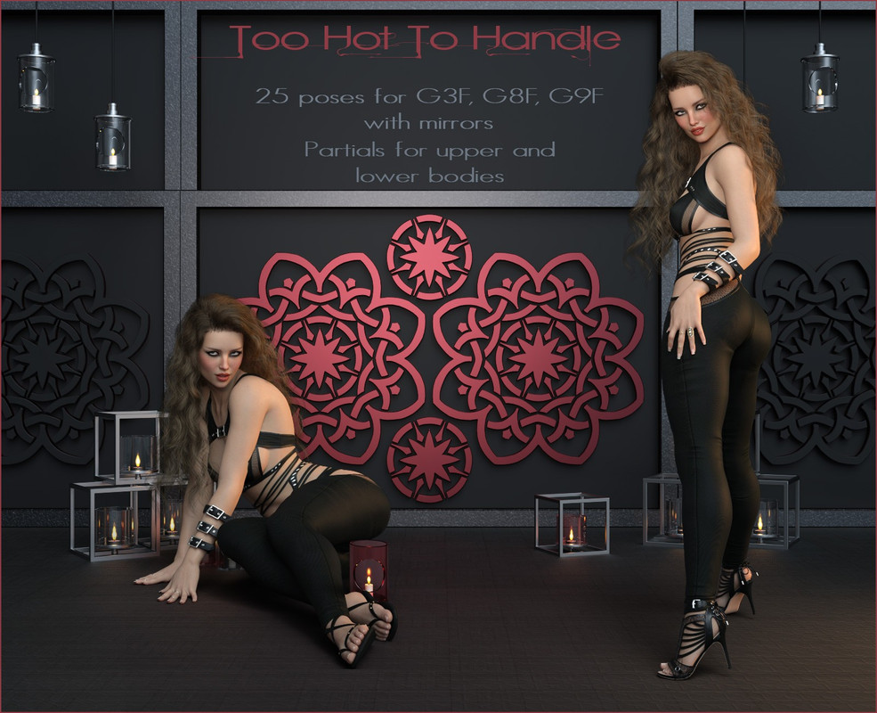 Too Hot To Handle – Poses G9F-G8F-G3F