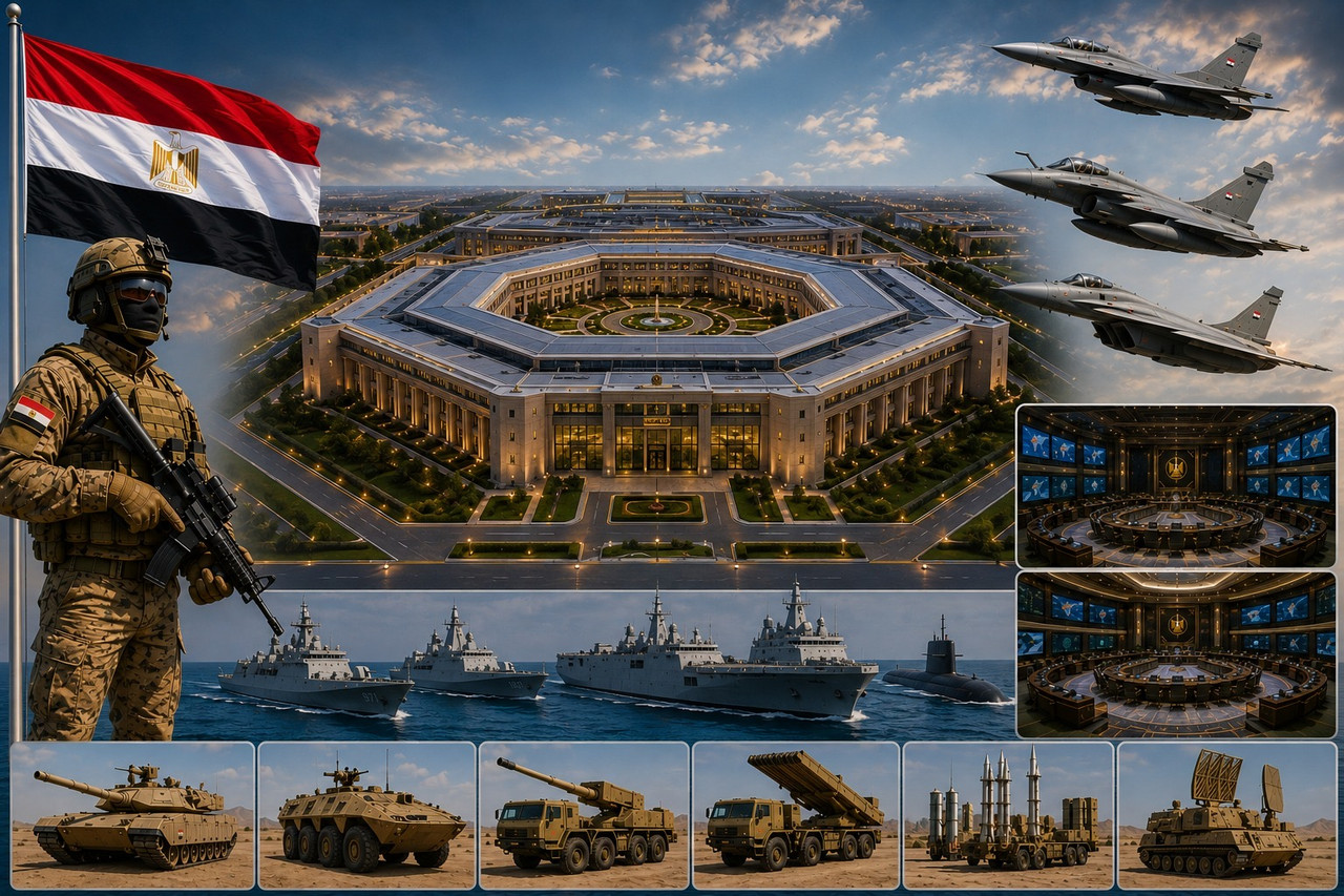 رفع العلم المصري فوق «الأوكتاجون».. رسالة دولة تبني قوة المستقبل