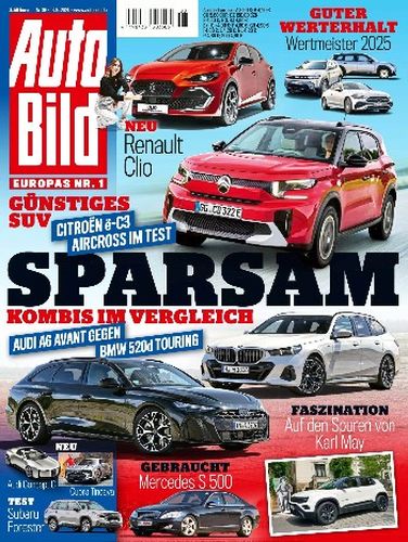Auto Bild Magazin No 38 vom 18 September 2025
Auto Bild Magazin No 38 vom 18 September 2025
