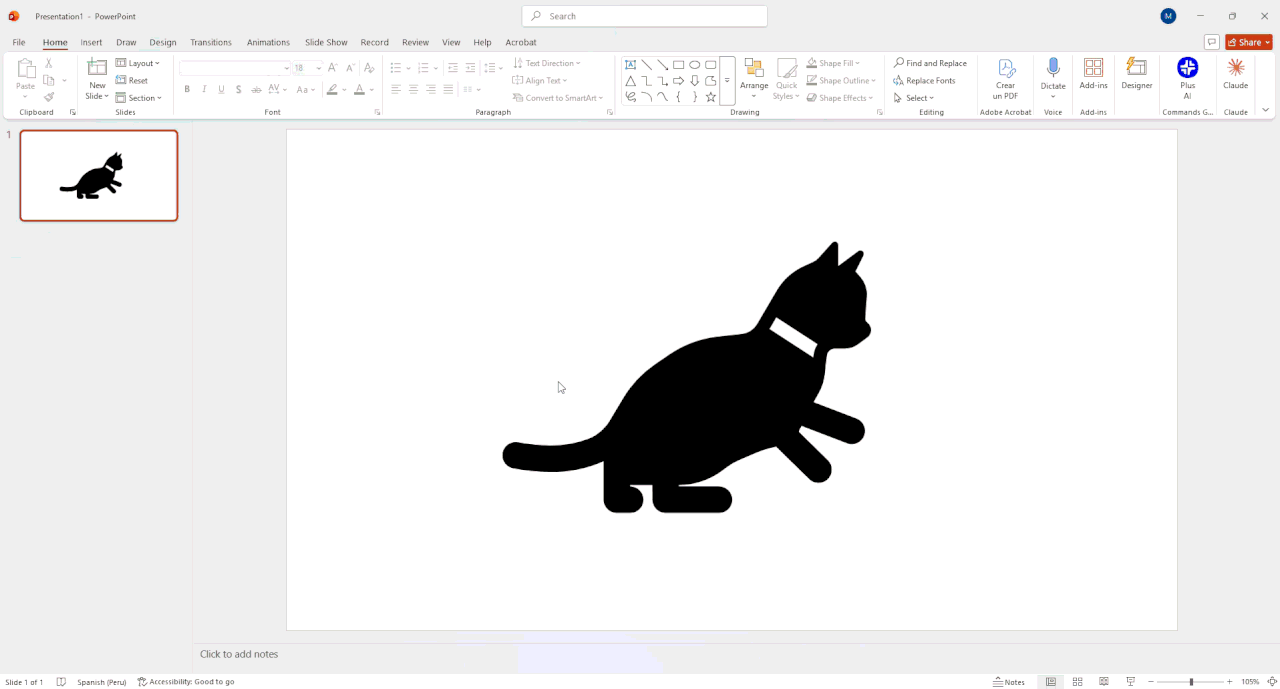 PowerPoint Icon Customization Demonstration