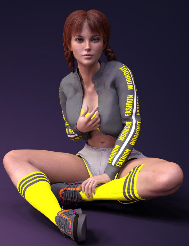 X-Fashion Workout for Genesis 8 Female(s)