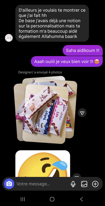 Retour d’une élève expliquant que Le Parcours Créatif l’a aidée alors qu’elle avait déjà quelques notions