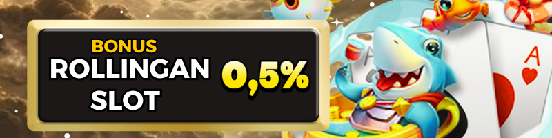 BONUS ROLLINGAN SLOT 0.5%%