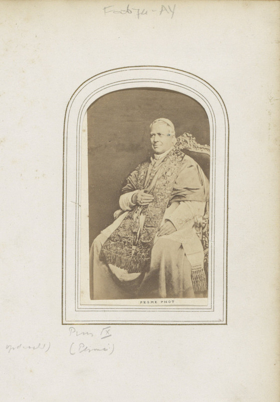 Portret van paus Pius IX RP F F00674 AY