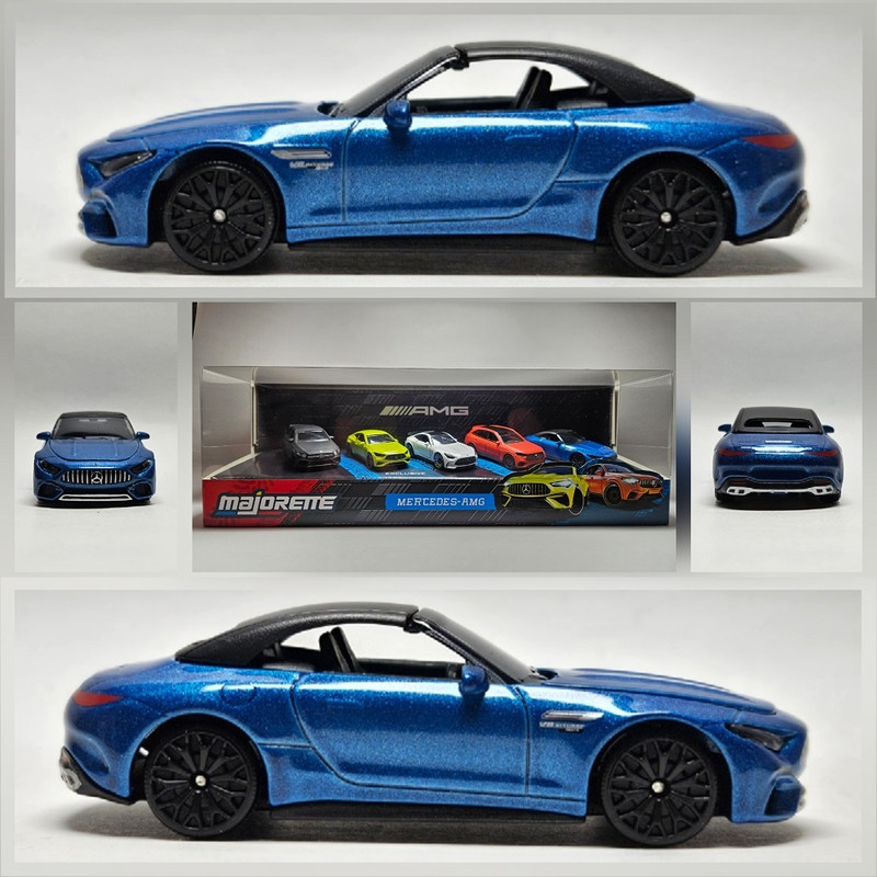 Majorette 232L Mercedes AMG SL63 03 (2025 Mercedes AMG giftpack)
