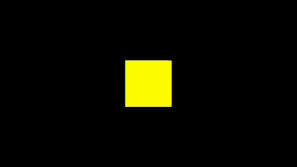 Gif do Resultado, um cubo tridimensional