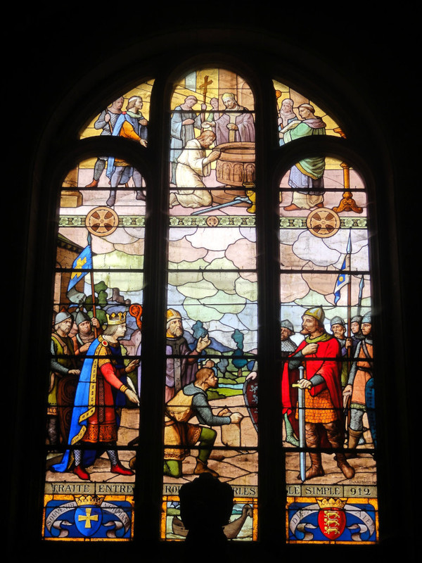 Vitraux du Traité de Saint-Clair-Sur-Epte, Fondation du Duché de Normandie