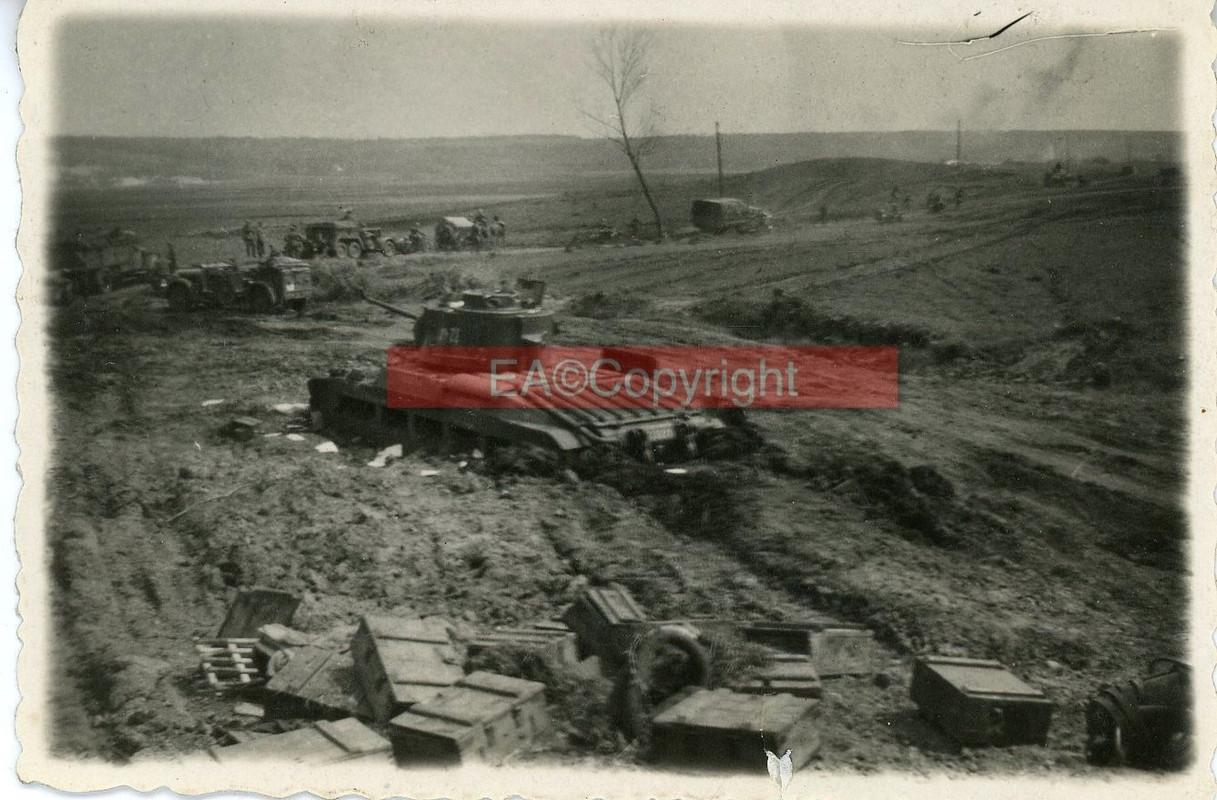 Russland Kämpfe England British Panzer Tank Foto