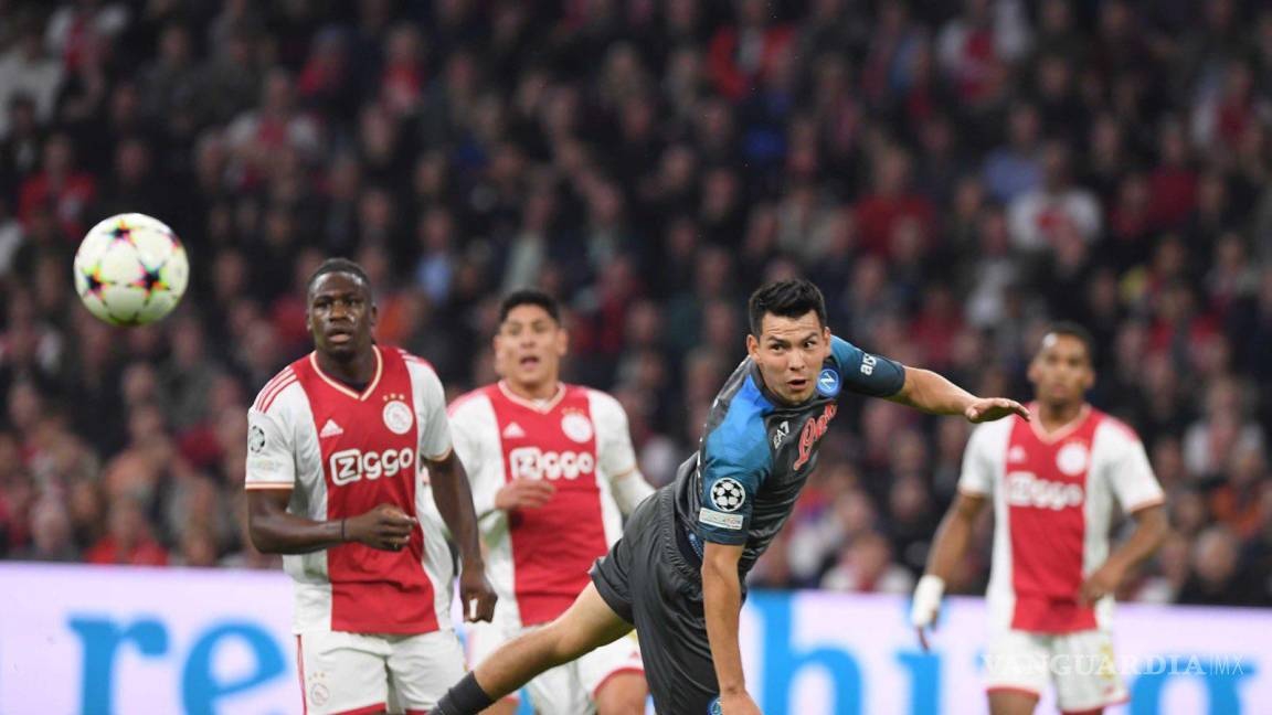 Culpan a Edson Álvarez por goleada del Ajax en Champions League
