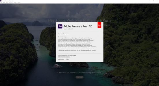 Adobe Premiere Rush CC (v1.0.3) Multilingual