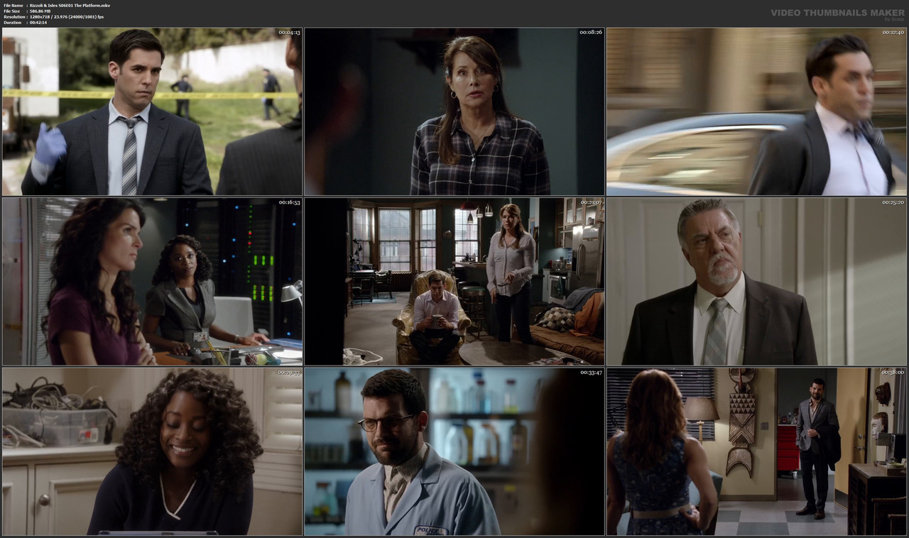Rizzoli & Isles S06E01 The Platform.mkv
