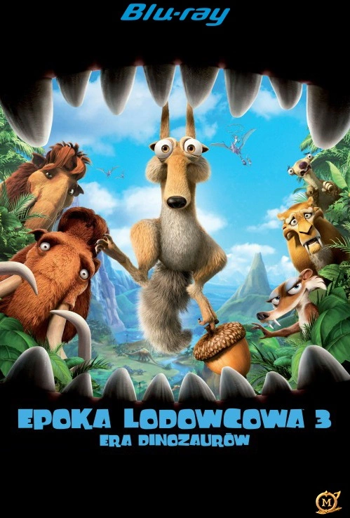 Epoka Lodowcowa 3 Era Dinozaurów / Ice Age 3 Dawn of the Dinosaurs (2009) PL.2160p.BluRay.AC3.5.1-MLD / Dubbing PL i Napisy PL