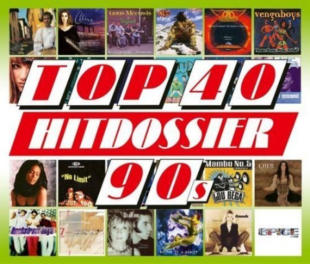 VA - Top 40 Hitdossier 90's [5CD Box Set] (2019)