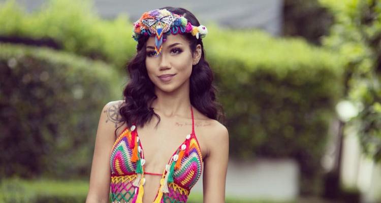 Jhene Aiko Beach Suit