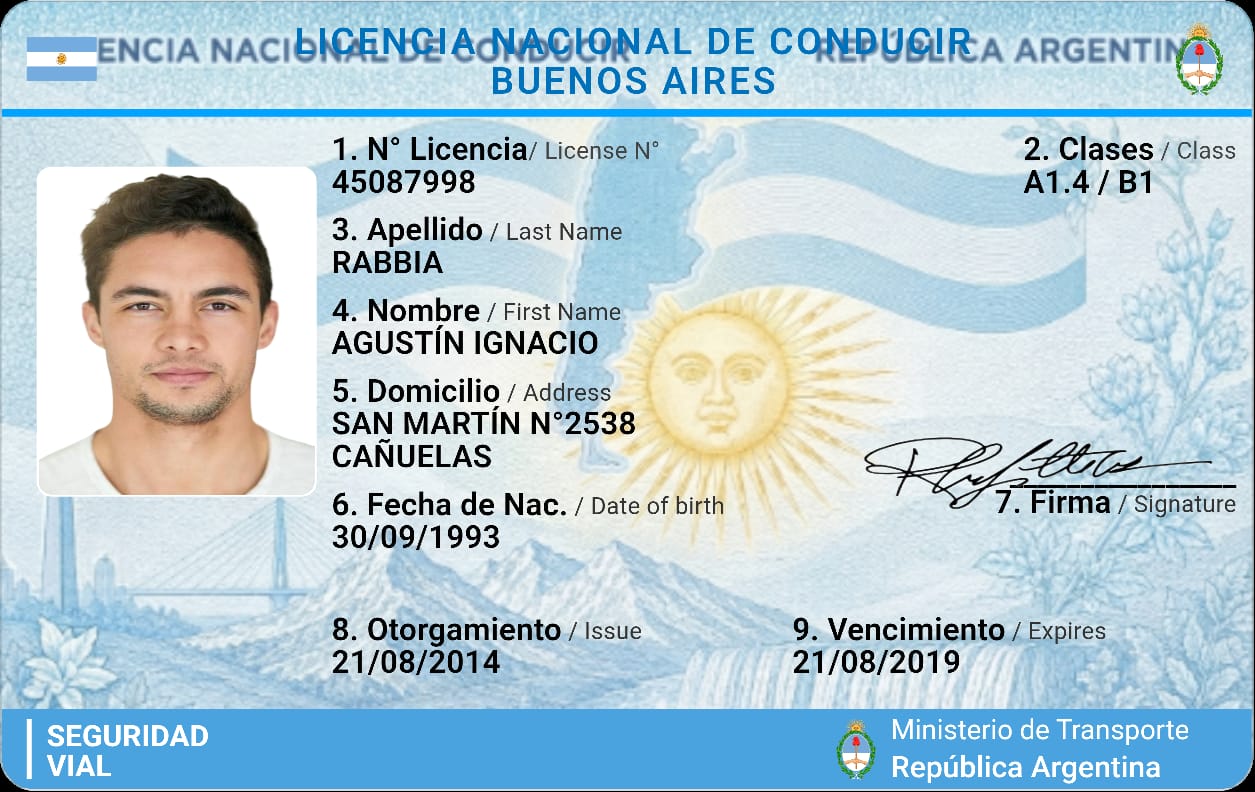 Licencia de Conducir