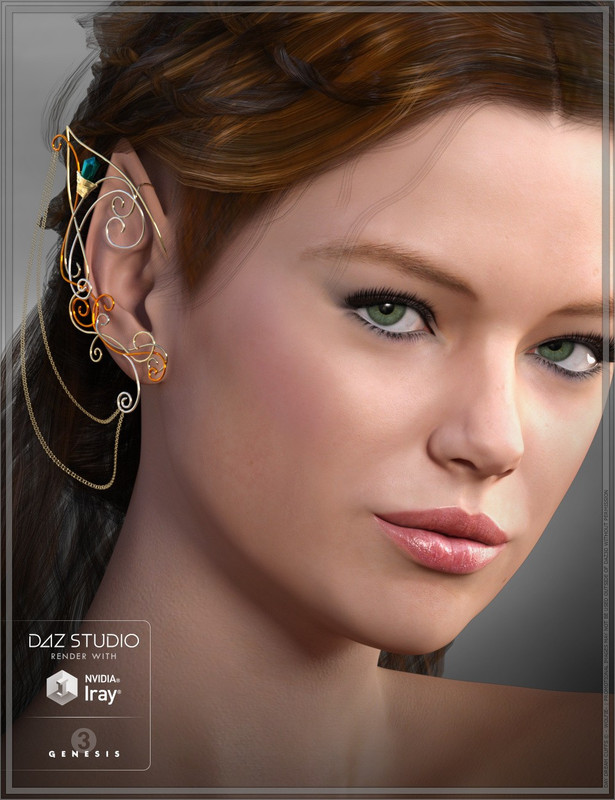 Rw Erfly Wings For Genesis 3 Female S Earrings Genesis 3 Females Day Dream Cuffs Female S And Victoria 4