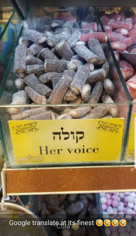 Cola, her voice candy