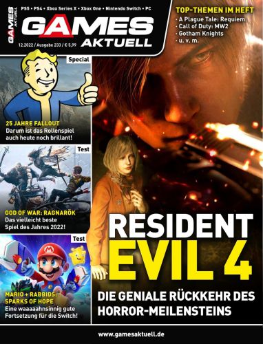 Cover: Games Aktuell Magazin No 12 Dezember 2022