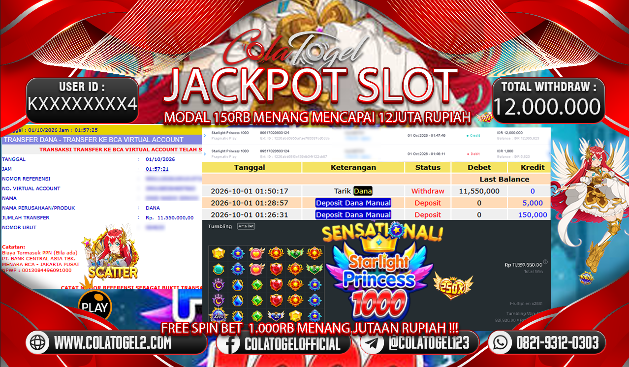 JACKPOT SLOT GACORR !!!