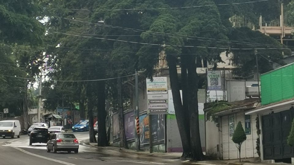 VIDEO: Fuga de agua provoca socavón en la Álvaro Obregón; Un taxi tuvo que ser rescatado