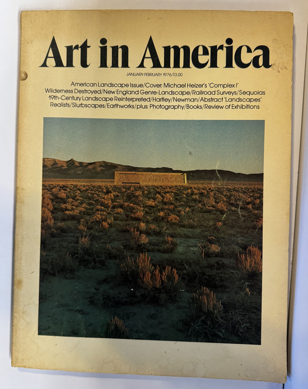 Art In America, January-February 1976