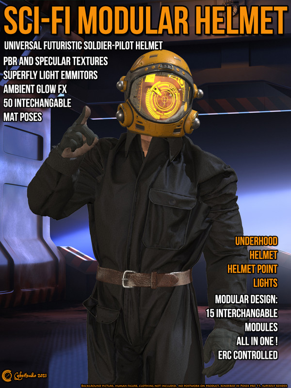 Sci-fi Modular Helmet Sci-fi Modular Helmet