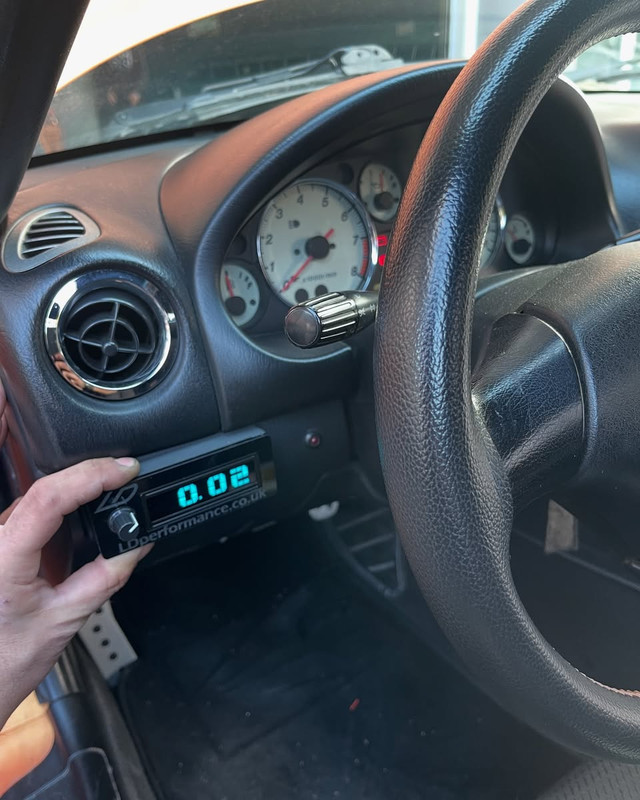 Electronic boost control calibration on MX5 400HP build